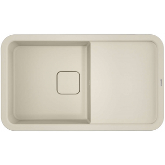 Мойка для кухни OMOIKIRI Tasogare 86 чаша+крыло 860х510 мм, пастила