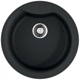 Мойка для кухни OMOIKIRI Yasugata 48R D=485 мм, чёрный