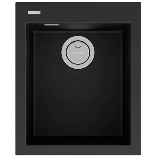 Мойка для кухни PAULMARK Decoration 41 410х500 мм, anthracite