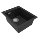 Мойка для кухни PAULMARK Decoration 41 410х500 мм, anthracite