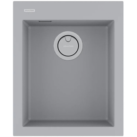 Мойка для кухни PAULMARK Decoration 41 410х500 мм, urban grey