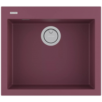Мойка для кухни PAULMARK Decoration 56 560х500 мм, merlot