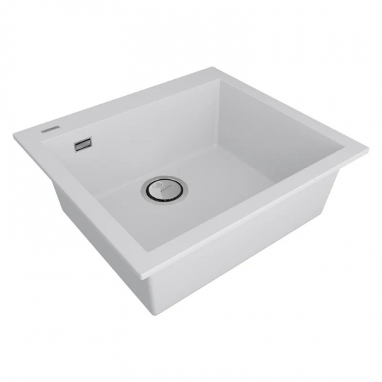 Мойка для кухни PAULMARK Decoration 56 560х500 мм, white