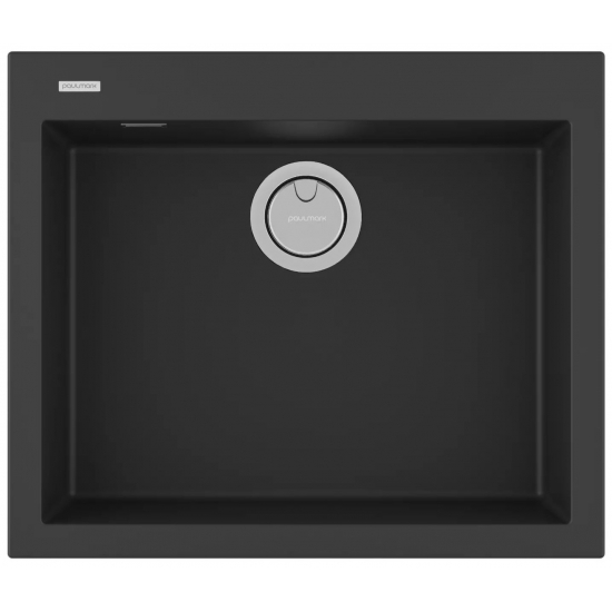 Мойка для кухни PAULMARK Decoration 60 600х510 мм, anthracite