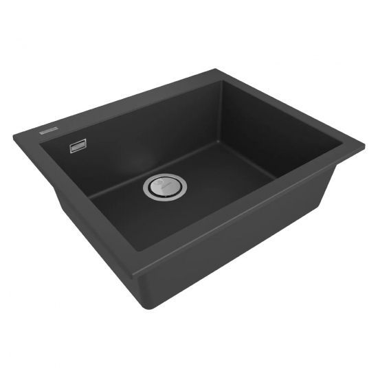 Мойка для кухни PAULMARK Decoration 60 600х510 мм, anthracite