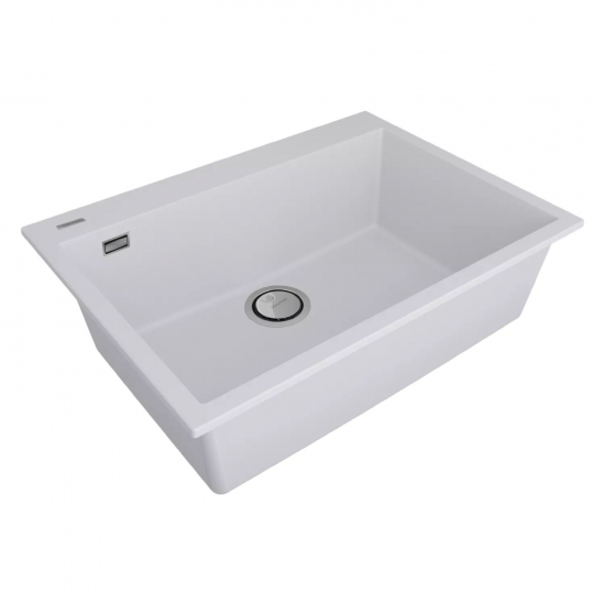 Мойка для кухни PAULMARK Decoration 69 690х500 мм, white