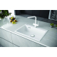 Мойка для кухни PAULMARK Decoration 69 690х500 мм, white