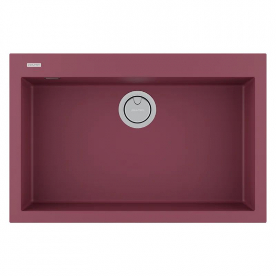 Мойка для кухни PAULMARK Decoration 76 760х500 мм, merlot