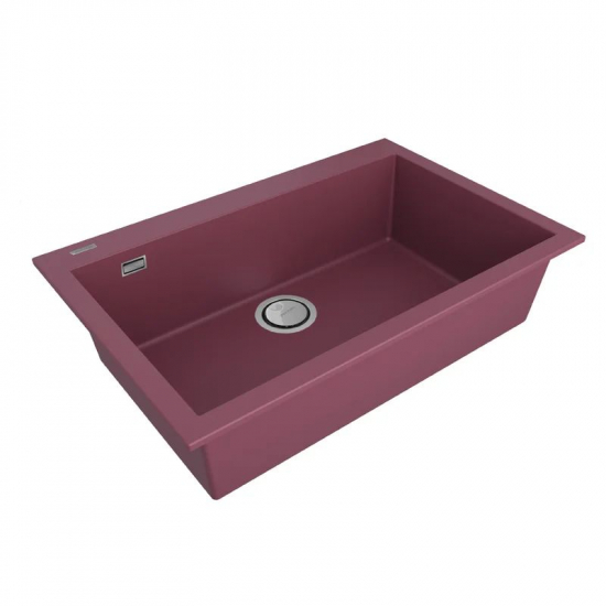 Мойка для кухни PAULMARK Decoration 76 760х500 мм, merlot
