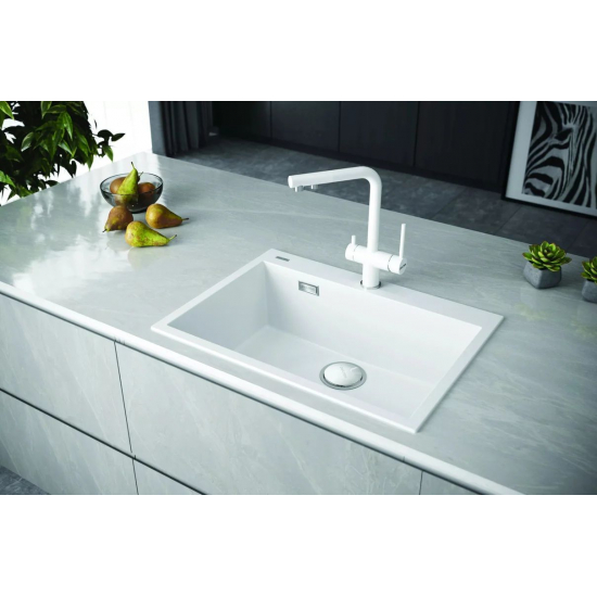 Мойка для кухни PAULMARK Decoration 76 760х500 мм, white