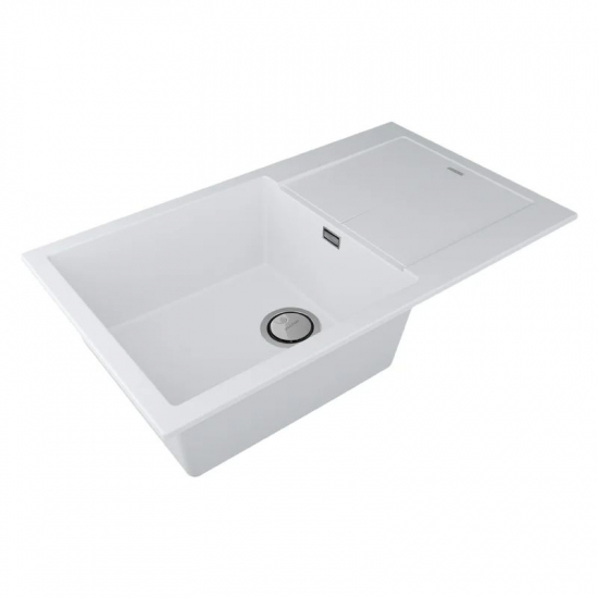 Мойка для кухни PAULMARK Extensio 86 860х500 мм, white