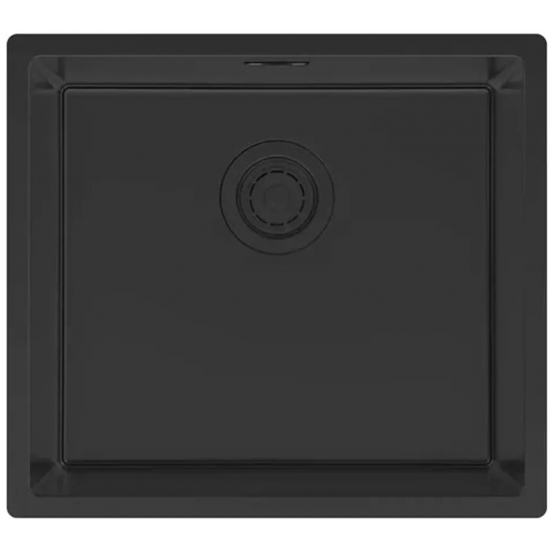 Мойка для кухни PAULMARK Lassan 49 UNI 490х440x1 мм, матовый чёрный