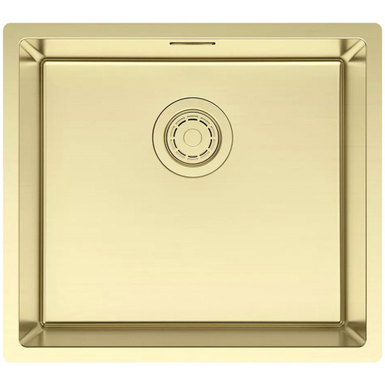 Мойка для кухни PAULMARK Lassan 49 UNI 490х440x1 мм, светлое золото