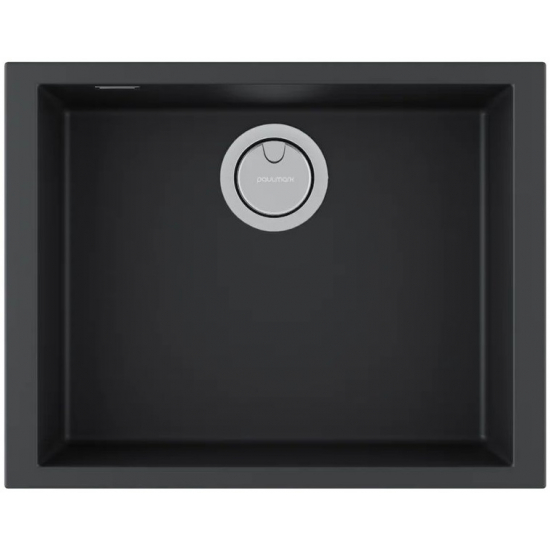Мойка для кухни PAULMARK Neo Classic 56 560х435 мм подстольная, anthracite