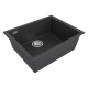 Мойка для кухни PAULMARK Neo Classic 56 560х435 мм подстольная, anthracite