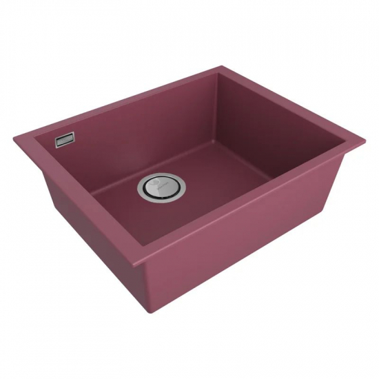 Мойка для кухни PAULMARK Neo Classic 56 560х435 мм подстольная, merlot