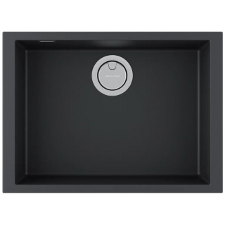 Мойка для кухни PAULMARK Neo Classic 60 600х435 мм подстольная, anthracite