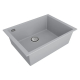 Мойка для кухни PAULMARK Neo Classic 60 600х435 мм подстольная, urban grey