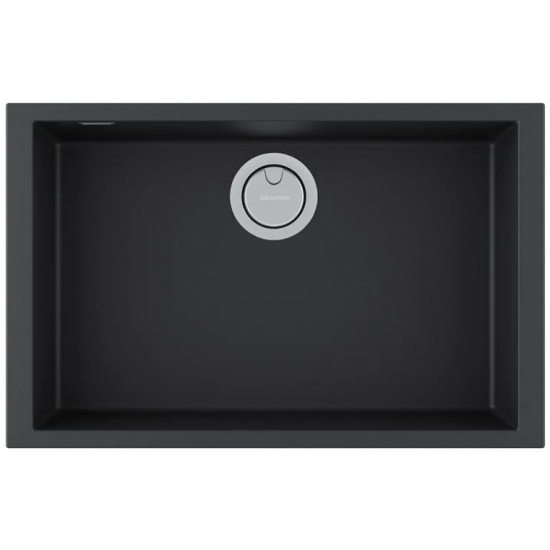Мойка для кухни PAULMARK Neo Classic 69 690х443 мм подстольная, anthracite