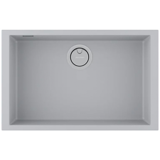 Мойка для кухни PAULMARK Neo Classic 69 690х443 мм подстольная, urban grey