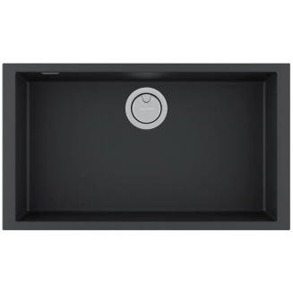 Мойка для кухни PAULMARK Neo Classic 76 760х435 мм подстольная, anthracite