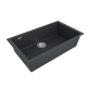Мойка для кухни PAULMARK Neo Classic 76 760х435 мм подстольная, anthracite