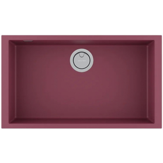 Мойка для кухни PAULMARK Neo Classic 76 760х435 мм подстольная, merlot