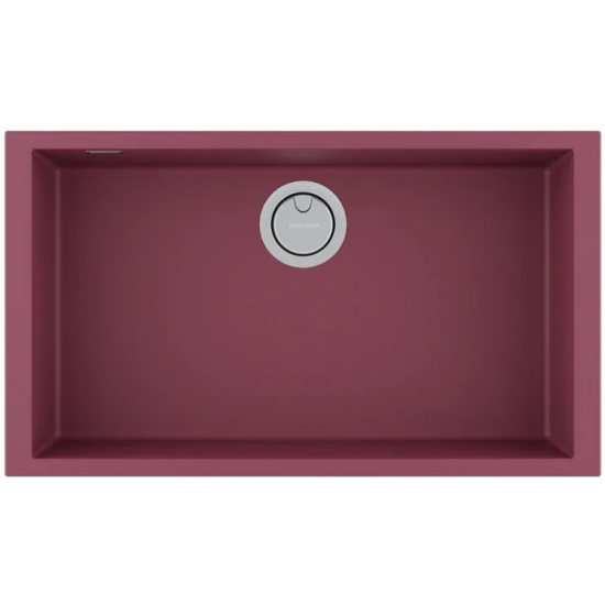Мойка для кухни PAULMARK Neo Classic 76 760х435 мм подстольная, merlot