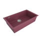 Мойка для кухни PAULMARK Neo Classic 76 760х435 мм подстольная, merlot