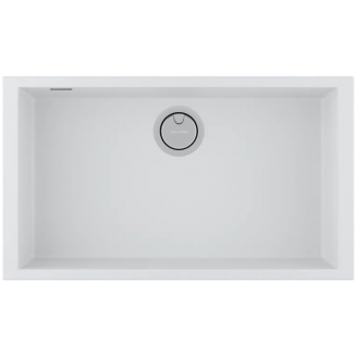 Мойка для кухни PAULMARK Neo Classic 76 760х435 мм подстольная, white