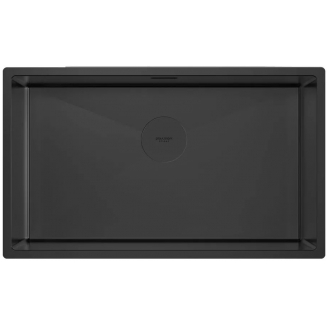 Мойка для кухни PAULMARK Next 74 UNI 740х440x1,2 мм, матовый чёрный