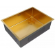 Мойка для кухни PAULMARK Next-Skew 58 UNI 580х440x1,2 мм, золото