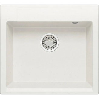 Мойка для кухни POLYGRAN Argo 560 560х510 мм, белый хлопок