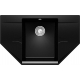 Мойка для кухни POLYGRAN Riff-800 чаша+2 крыла 800х500 мм угловая, космос