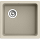 Мойка для кухни RIVELATO Berkana 45 485х455 мм кварцевая, beige scuro