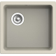 Мойка для кухни RIVELATO Berkana 45 485х455 мм кварцевая, topazio