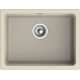 Мойка для кухни RIVELATO Berkana 50 560х430 мм кварцевая, beige scuro