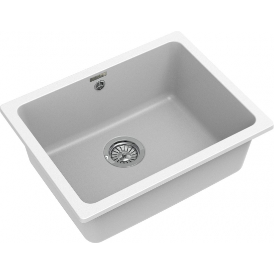 Мойка для кухни RIVELATO Berkana 50 560х430 мм кварцевая, brina