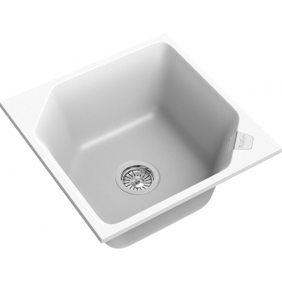 Мойка для кухни RIVELATO Locus 50 500х500 мм кварцевая, brina
