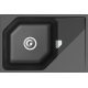Мойка для кухни RIVELATO Locus 75 с крылом 750х500 мм кварцевая, antracite
