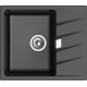 Мойка для кухни RIVELATO Raum 58 с крылом 580х500 мм кварцевая, nero