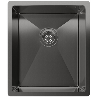 Мойка для кухни RIVELATO Rinox 3844 UN 380х440x1 мм, PVD black