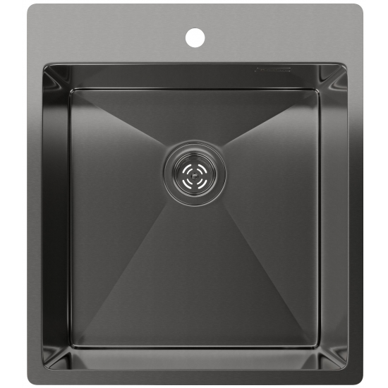 Мойка для кухни RIVELATO Rinox 4450 440х500x1 мм, PVD black
