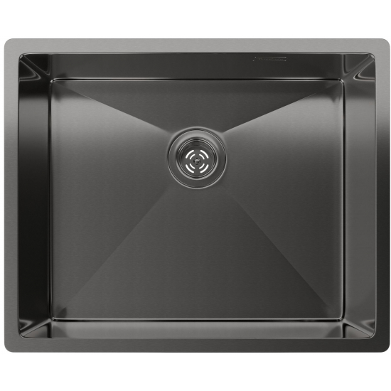 Мойка для кухни RIVELATO Rinox 5444 UN 540х440x1 мм, PVD black