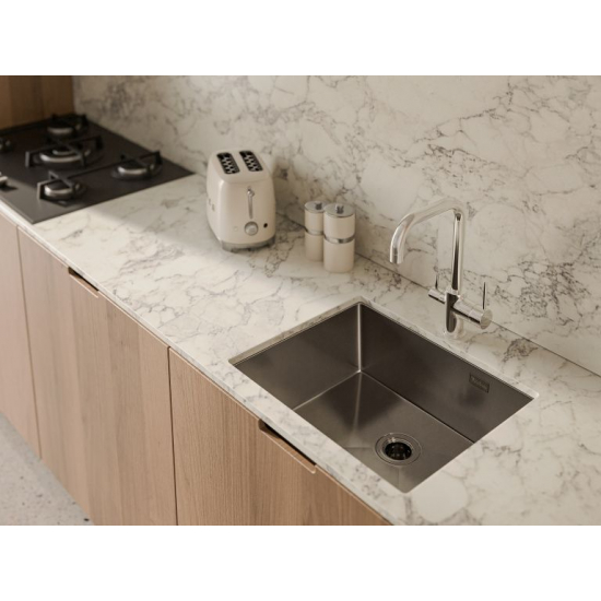 Мойка для кухни RIVELATO Rinox 5444 UN 540х440x1 мм, PVD black