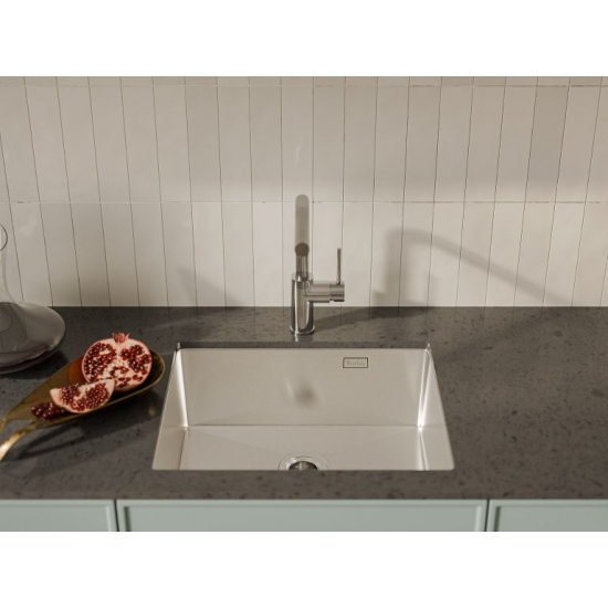 Мойка для кухни RIVELATO Rinox 5444 UN 540х440x1 мм, сатин