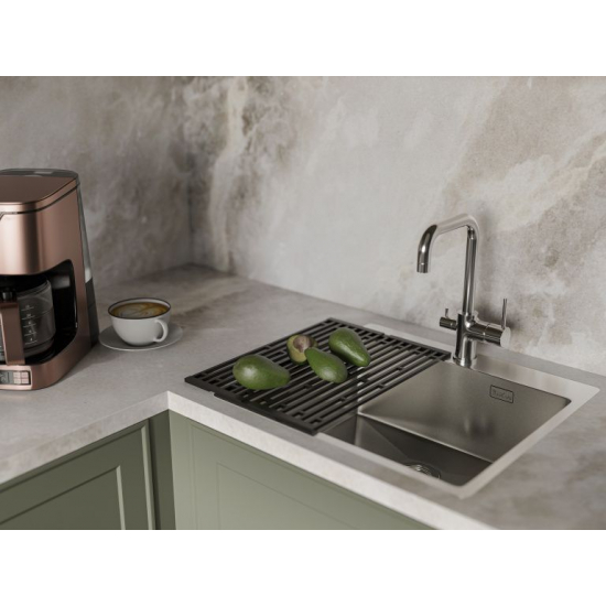 Мойка для кухни RIVELATO Rinox 5450 540х500x1 мм, сатин