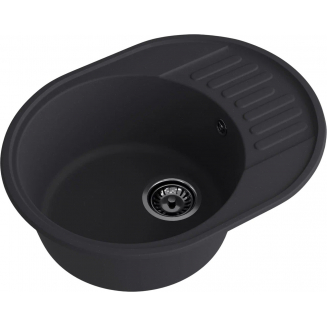 Мойка для кухни SANTREK AQUA Ovola SAO617 617x480 мм, чёрный
