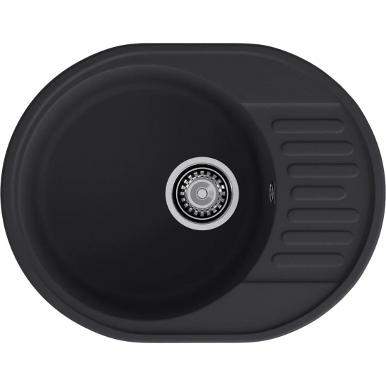 Мойка для кухни SANTREK AQUA Ovola SAO617 617x480 мм, чёрный