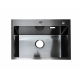 Мойка для кухни SANTREK AQUA PRO D6045B 600х450x3 мм, с дозатором и коландером, графит